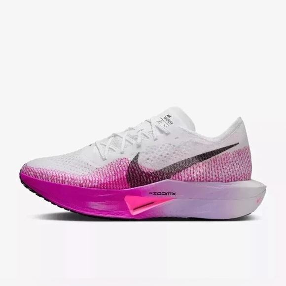 Nike ZoomX 🔥 Vaporfly Next% 3 White Vivid Purple DV4129-104 Men's 12 13 NEW - Picture 9 of 14